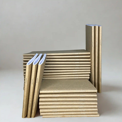 Blank paper refills for Bielinis handmade leather traveler's journal – refillable pocket travel notebook with premium pages.